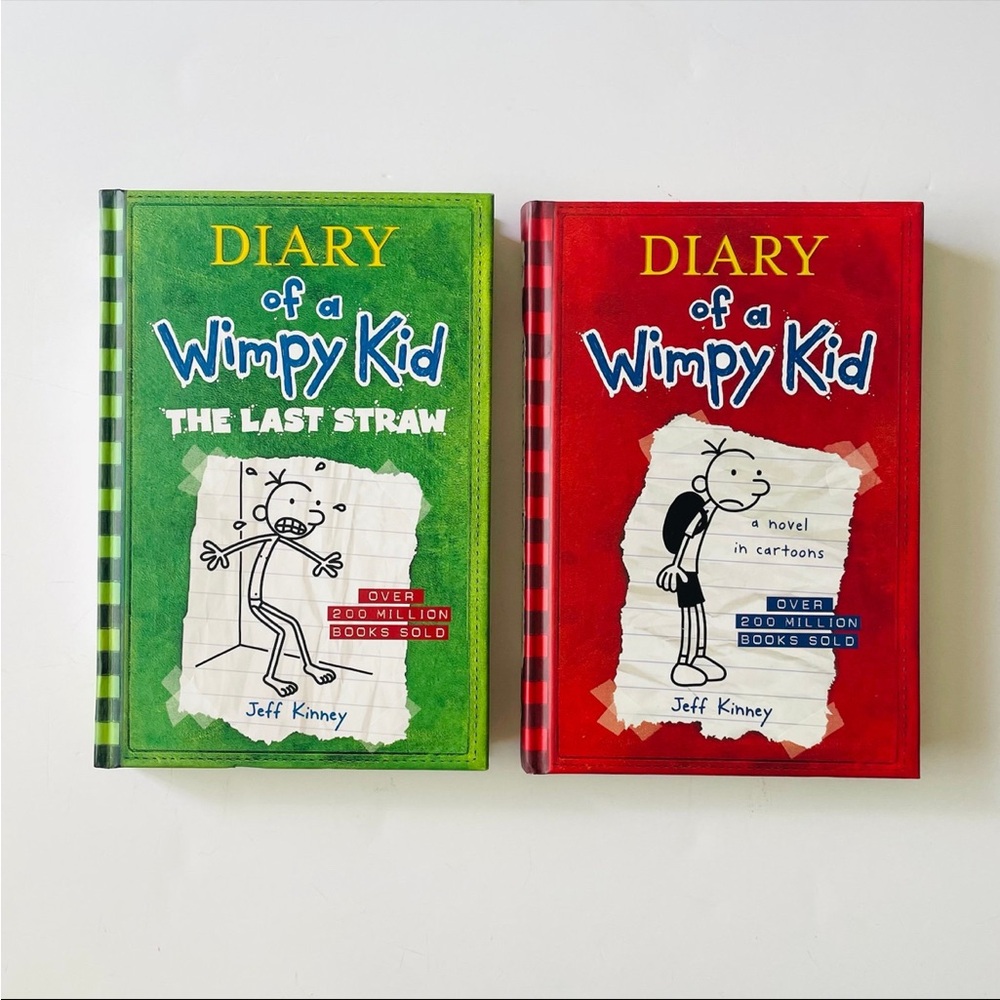 DIARY OF A WIMPY KID Set of 2 Books
